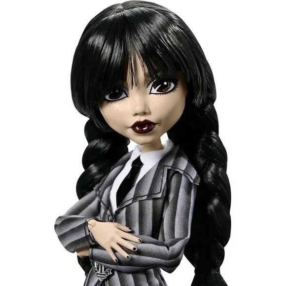 Monster High X Wednesday Adams Family Fashion Doll NEW - Picture 3 of 13